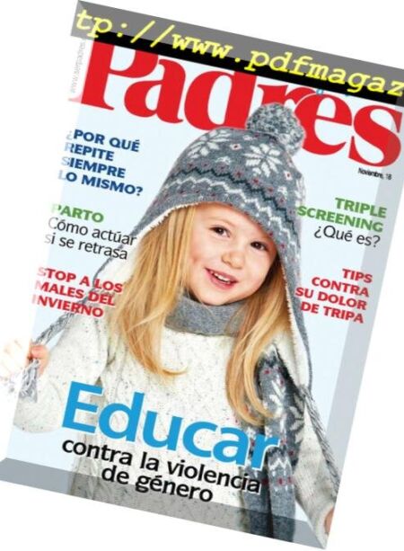 Ser Padres Espana – noviembre 2018 Cover