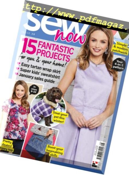 Sew Now – January 2019 Cover