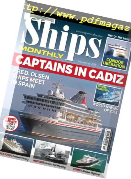 Ships Monthly – December 2018 Cover