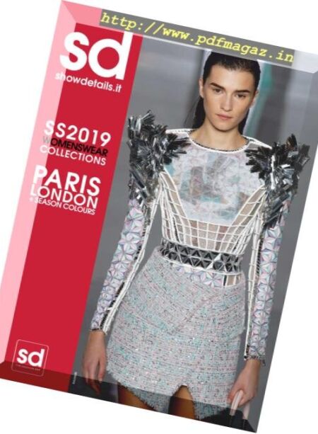 Showdetails Paris+London – November 2018 Cover