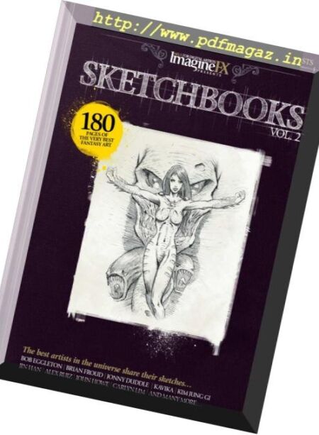 Sketchbooks – March 2016 Cover