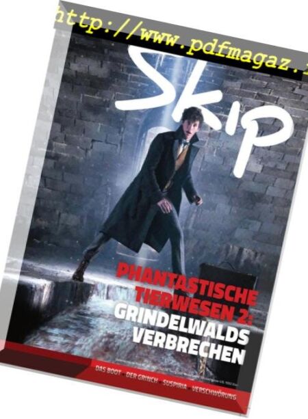 SKIP – Das Kinomagazin – November 2018 Cover