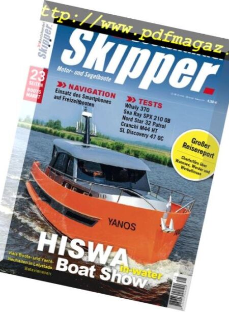 Skipper – August 2018 Cover