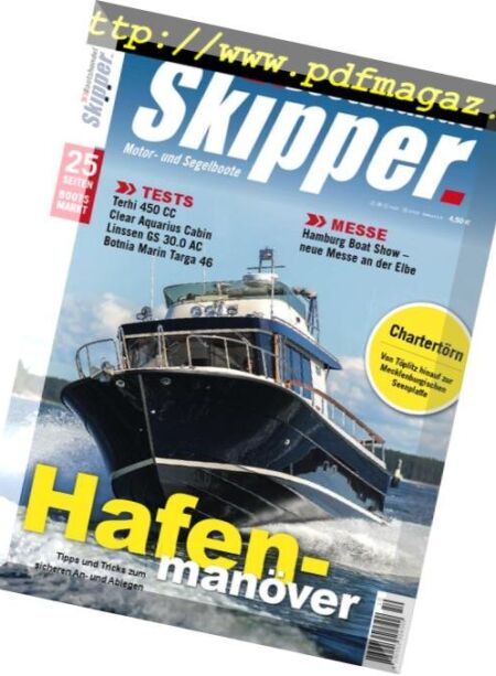 Skipper Bootshandel – Oktober 2018 Cover