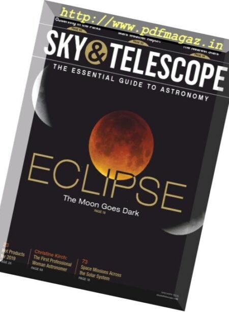 Sky & Telescope – January 2019 Cover