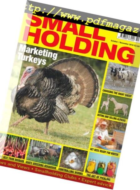 Smallholding – October 2018 Cover