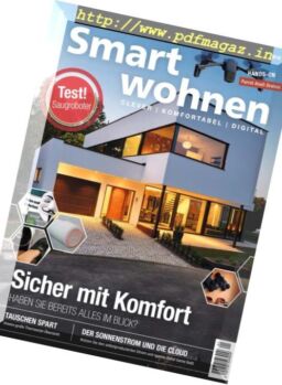 Smart Wohnen – Nr 1 2019