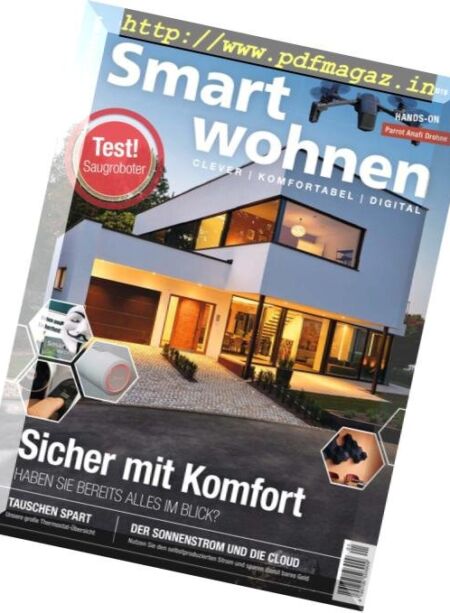 Smart Wohnen – Nr 1 2019 Cover