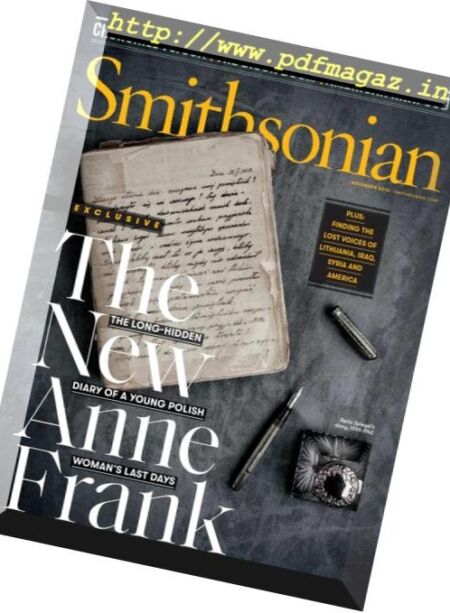 Smithsonian Magazine – November 2018 Cover