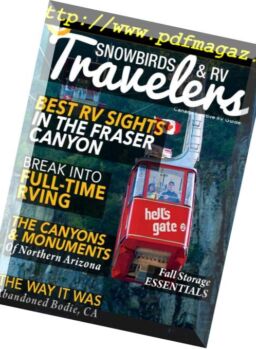 Snowbirds & RV Travelers – October 2018