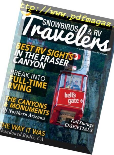 Snowbirds & RV Travelers – October 2018 Cover