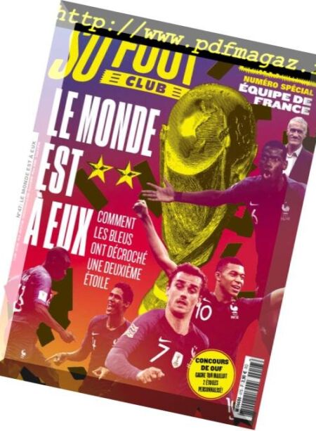 So Foot Club – novembre 2018 Cover