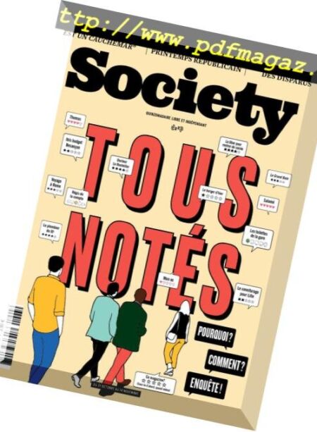 Society – 31 Octobre 2018 Cover