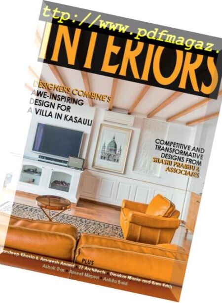 Society Interiors – August 2018 Cover