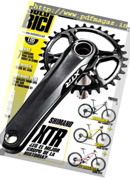 SoloBici – octubre 2018 Cover