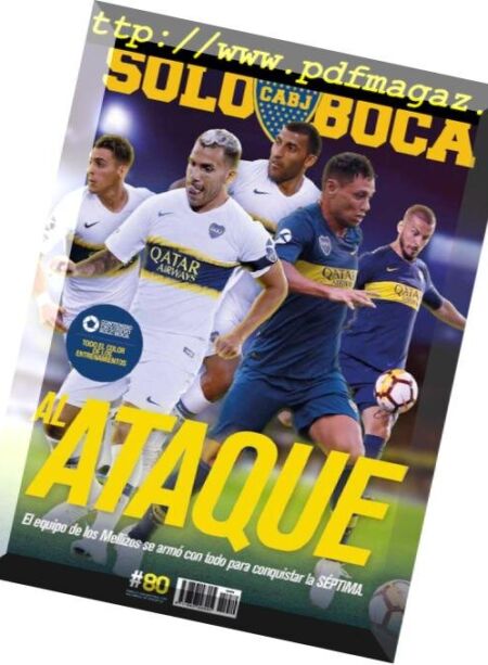 SoloBoca – octubre 2018 Cover