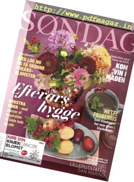 Sondag – 15 oktober 2018 Cover