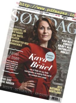 Sondag – 22 oktober 2018