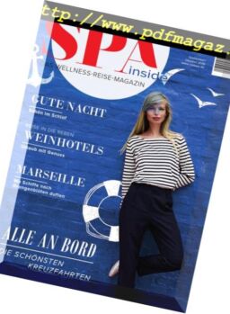 Spa Inside Germany – September-Oktober 2018