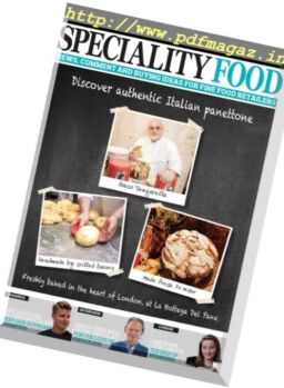 Speciality Food – November 2018