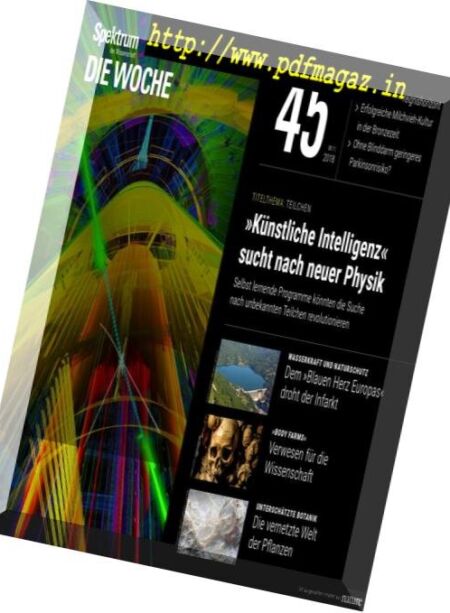 Spektrum Die Woche – November 2018 Cover