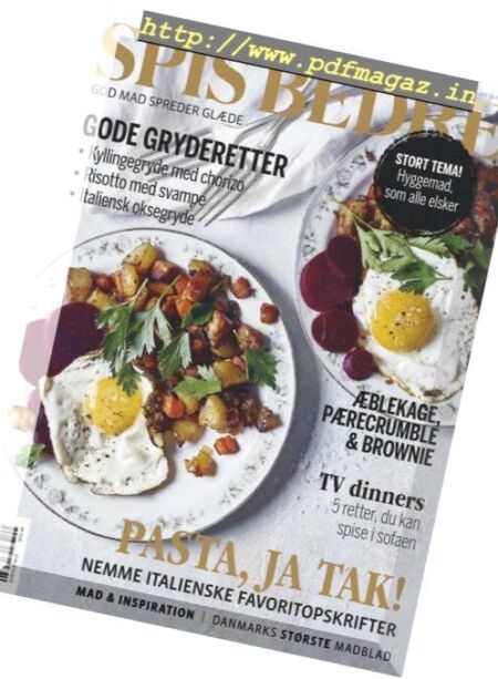 Spis Bedre – oktober 2018 Cover