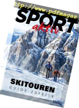 Sport Aktiv – Skitouren Guide 2018-2019