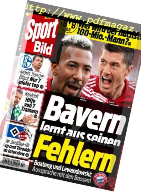 Sport Bild – 30 Oktober 2018 Cover