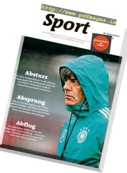 Sport Magazin – 18 November 2018