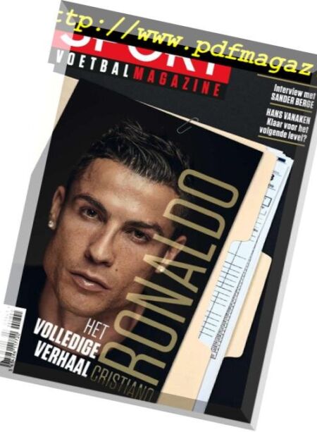 Sport Voetbal Magazine – 10 Oktober 2018 Cover