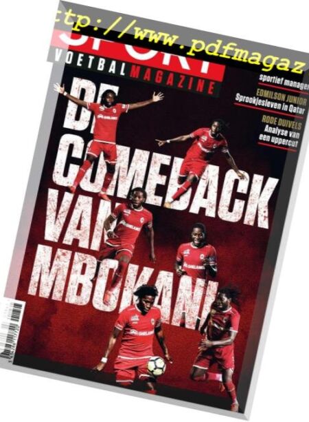 Sport Voetbal Magazine – 21 November 2018 Cover