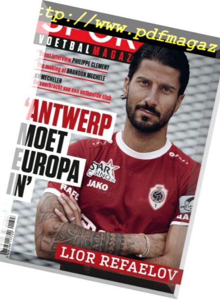Sport Voetbal Magazine – 24 Oktober 2018 Cover