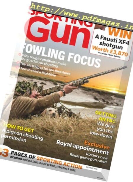 Sporting Gun UK – October 2018 Cover