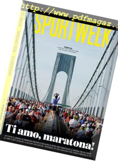 SportWeek – 03 novembre 2018 Cover