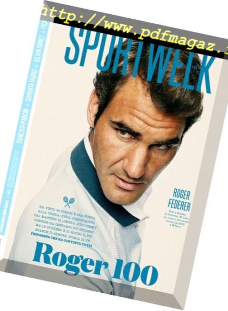 SportWeek – 10 novembre 2018 Cover
