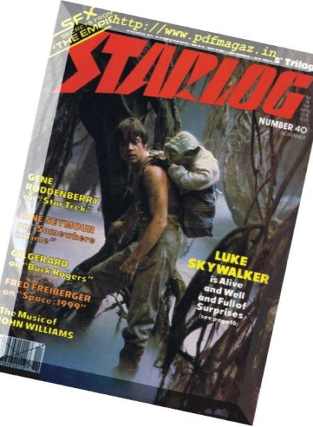 Starlog – 1980, n. 040 Cover
