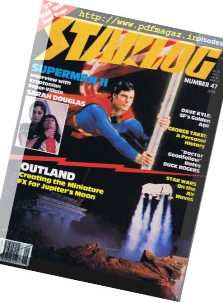 Starlog – 1981, n. 047 Cover