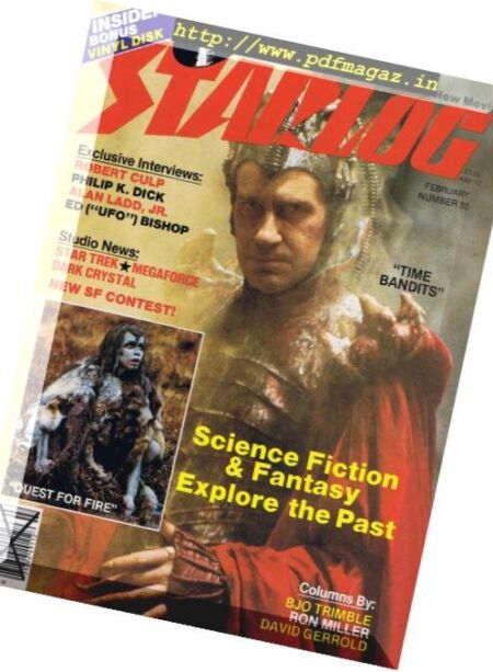Starlog – 1982, n. 055 Cover