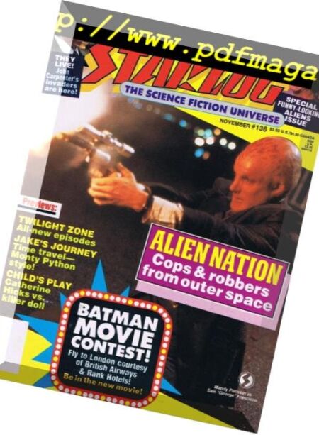 Starlog – 1988, n. 136 Cover