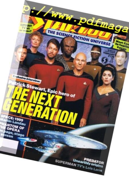 Starlog – 1989, n. 139 Cover