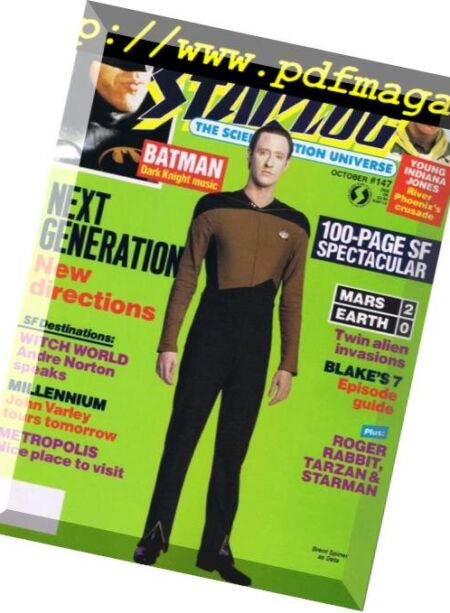 Starlog – 1989, n. 147 Cover