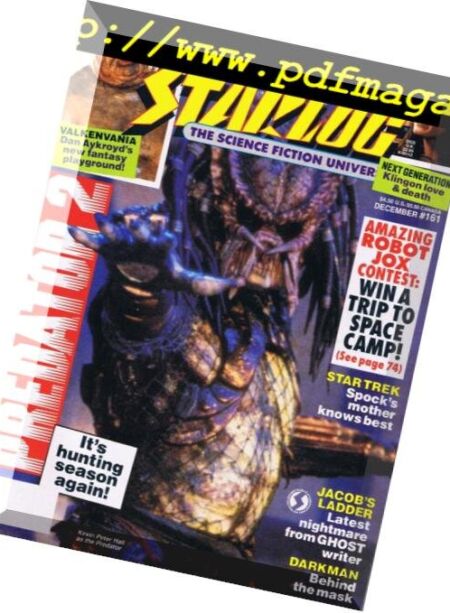 Starlog – 1990, n. 161 Cover