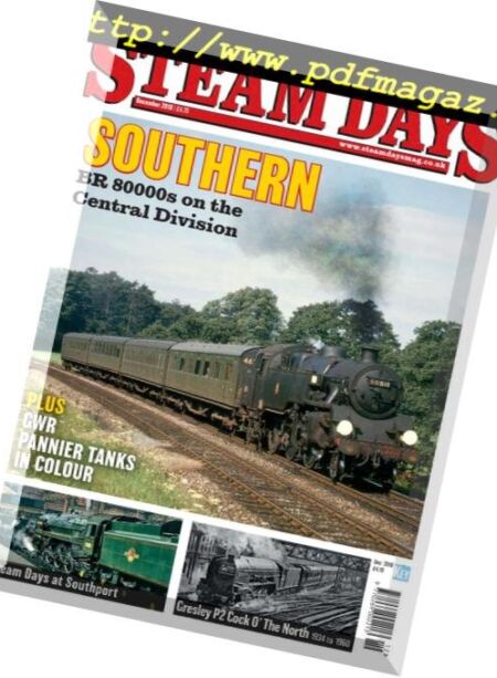 Steam Days – December 2018 Cover