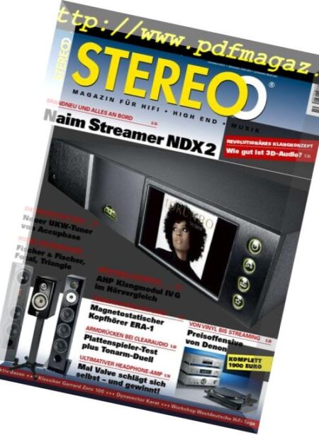 Stereo – Dezember 2018 Cover