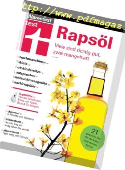 Stiftung Warentest Test – November 2018