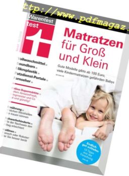 Stiftung Warentest Test – Oktober 2018