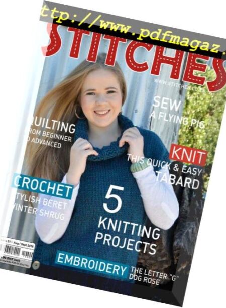 Stitches – July 2016 Cover