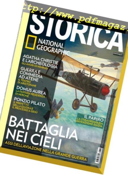 Storica National Geographic – Aprile 2018 Cover