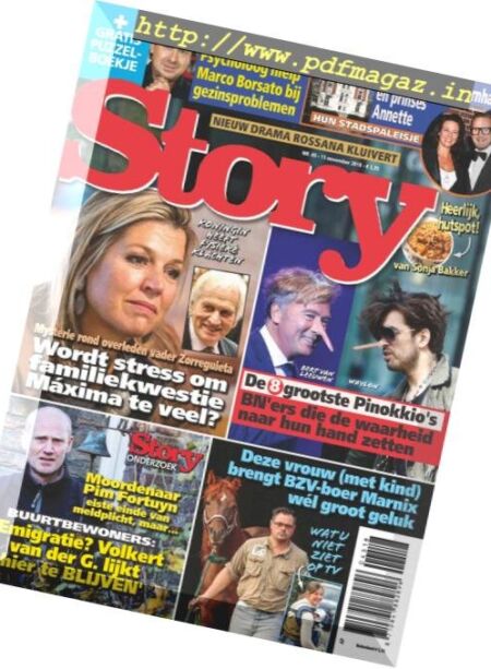 Story Netherlands – 13 november 2018 Cover
