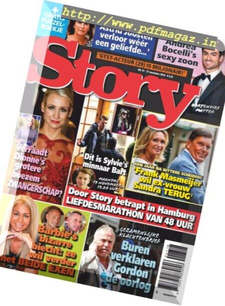 Story Netherlands – 27 november 2018 Cover